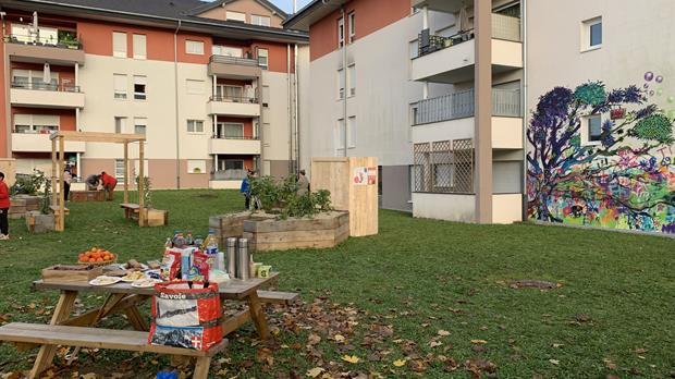 Un nouveau jardin pour Les Frontines