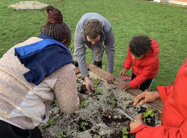 Un nouveau jardin pour Les Frontines