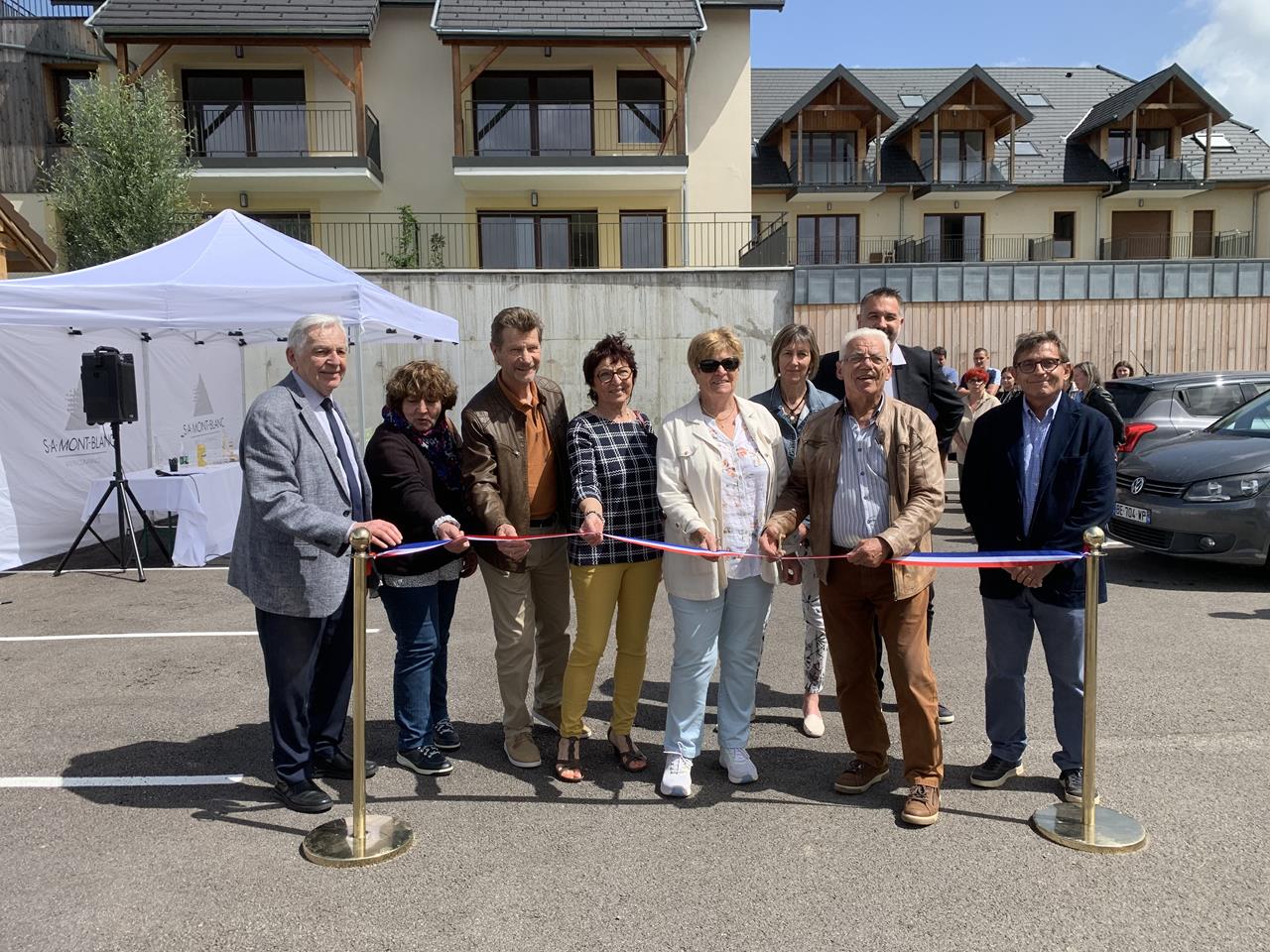 Inauguration du Charme du Neuf dans l'Ancien à Groisy